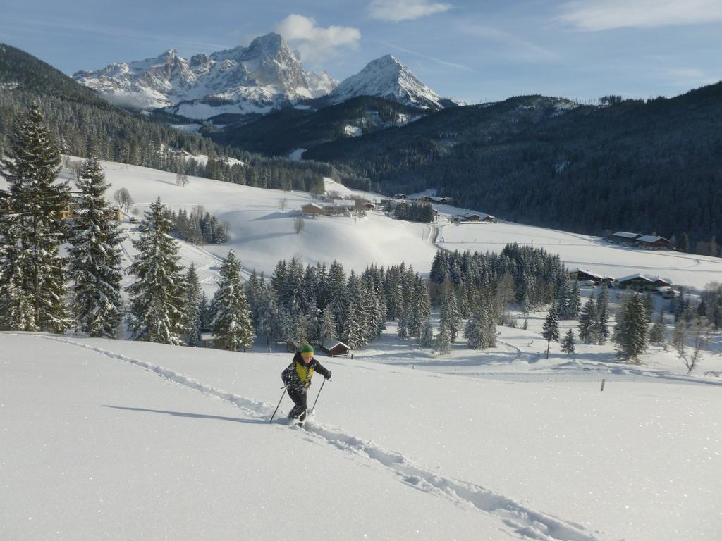 Ferienwohnung Bergblick Filzmoos Pokoj fotografie
