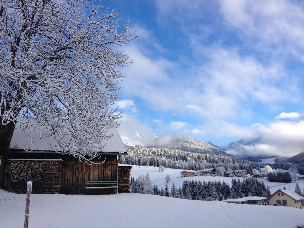 Ferienwohnung Bergblick Filzmoos Pokoj fotografie